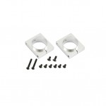 073223-CNC Tail Boom Clamp (Silver anodized)